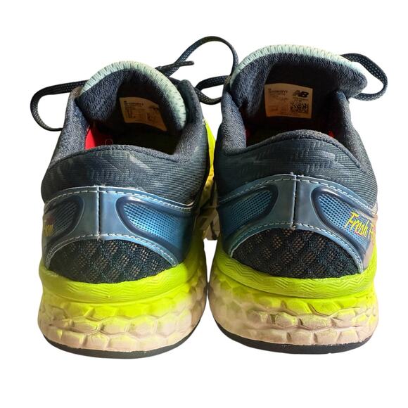 New Balance Fresh Foam 1080v7 Running Shoes, Blue Yellow, Women's 8.5 - Picture 3 of 10